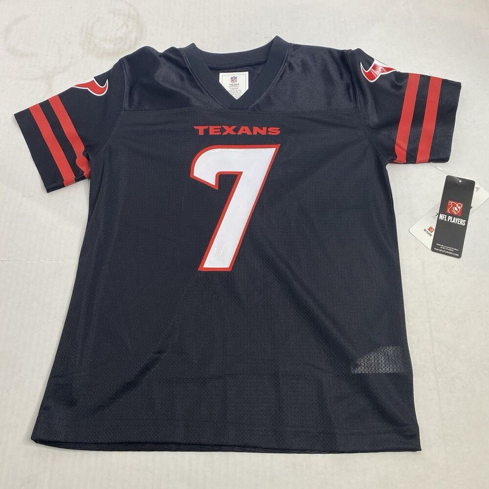 Houston Texans CJ Stroud #7 Youth Jersey Size Medium (10/12) NFL Team Apparel